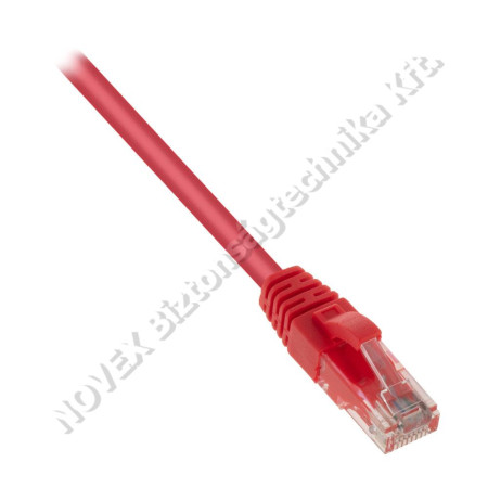 LAN KÁBEL - Equip - UTP patch kábel,CAT5e,piros,10m (825426)