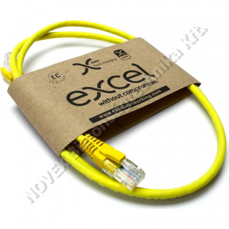 LAN KÁBEL - Excel - 2m UTP Cat5e színes (BB002)