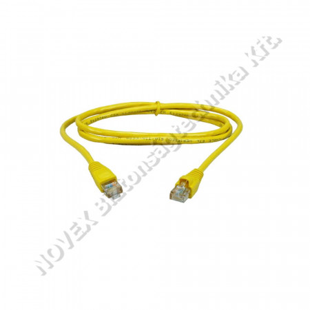 LAN KÁBEL - Gembird - PP12-3M/Y U-UTP Patch Cable 3m sárga