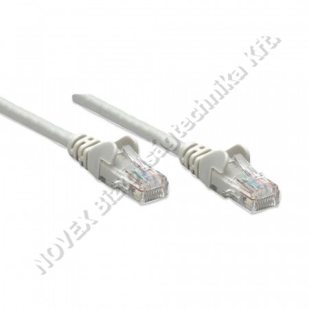 LAN KÁBEL - Manhattan - U/UTP Patch (RJ45 to RJ45, Cat5e, 2m, Szürke) (318976)