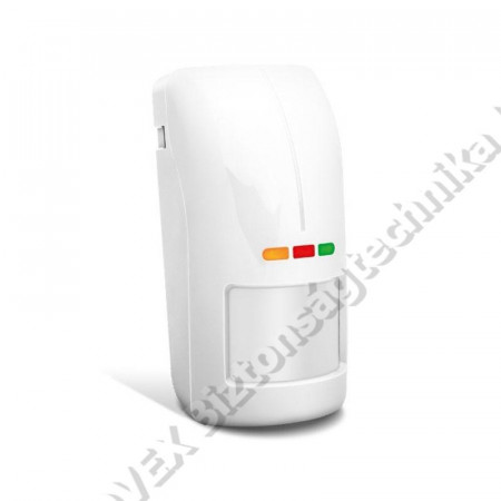 MOZGÁSÉRZÉKELŐ - Satel - OPAL SET Kültéri PIR+MW mozgásérzékelő; fehér burkolat; IP54