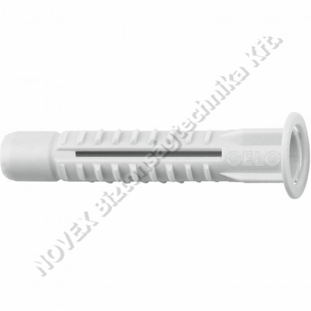 DŰBEL - Celo - MZK15 univerzális galléros műanyag dűbel 8*49 15 db/cs