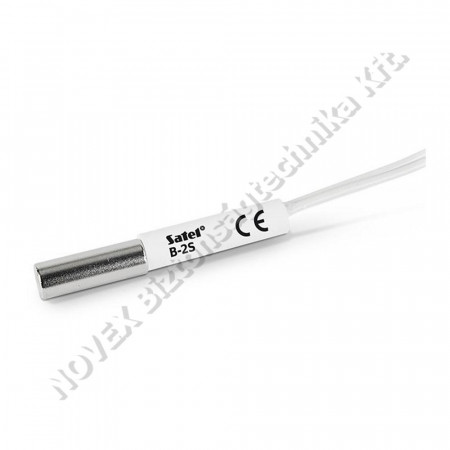 NYITÁSÉRZÉKELŐ - Satel - B-2SMini befúrható nyitásérzékelő, vékony, O 6.5 mm, fehér