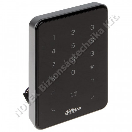 OLVASÓ - Dahua - ASR2101A Kártyaolvasó 13,56 MHz; RS-485/Wiegand kimenet; billentyűzet; kültéri