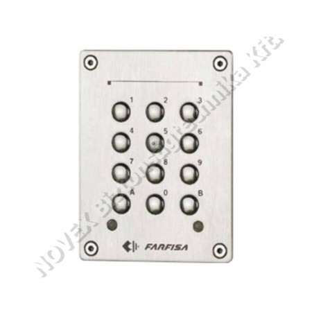 OLVASÓ - FARFISA -  FA/FC32P KÓDZÁR Vandálbiztos, kültéri, süllyesztett kódzár