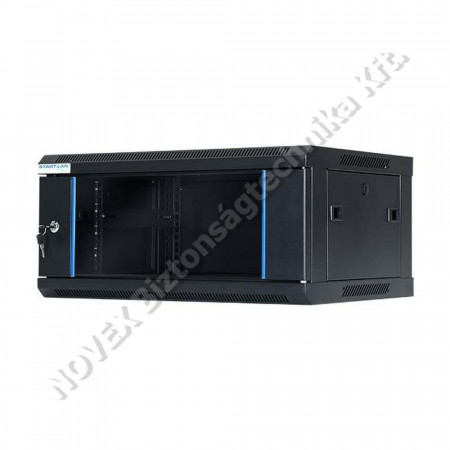 KIEGÉSZÍTŐ - Dahua - 4U fali kivitel, 600x450mm fekete üvegajtós