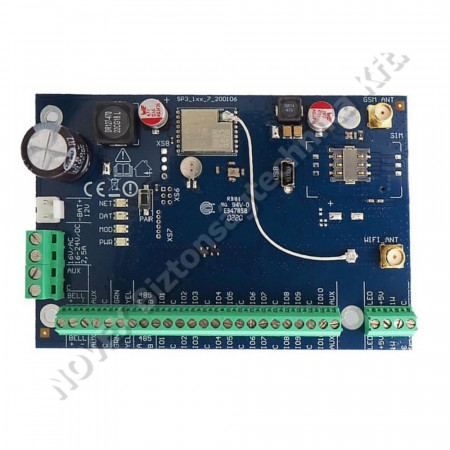 RIASZTÓ KÖZPONT - Trikdis -SP3-WiFi-2G Riasztóközpont integrált WiFi & 2G átjelzéssel, (NanoSIM) (+2