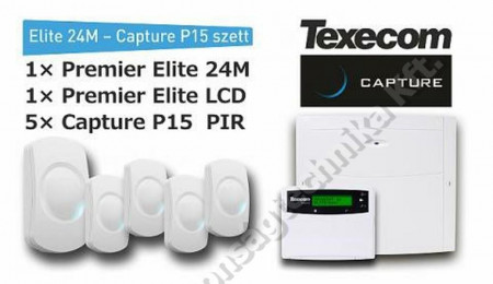 RIASZTÓ SZETT - Texecom - Premier Elite 24 M Capture P15 szett (30001)