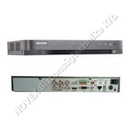 RÖGZÍTŐ - Hikvision - DS-7204HQHI-K1/B 4 csatornás beépített balunos THD DVR