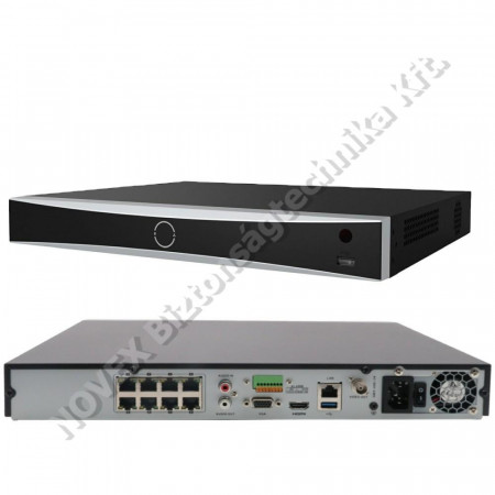 RÖGZÍTŐ - Hikvision - DS-7608NXI-I2/S (C) 8 csatornás AcuSense NVR