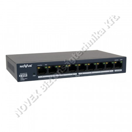 SWITCH - Novus - 3008SP 8 port PoE