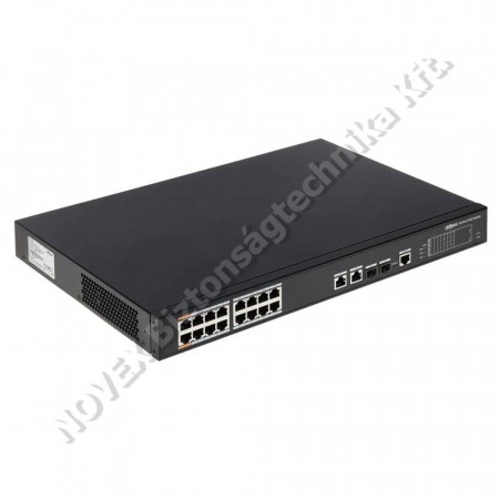 SWITCH - PFS4218-16ET-240-V3 18 portos PoE switch (240 W); 14 PoE+ / 2 HiPoE+ / 2 combo uplink port