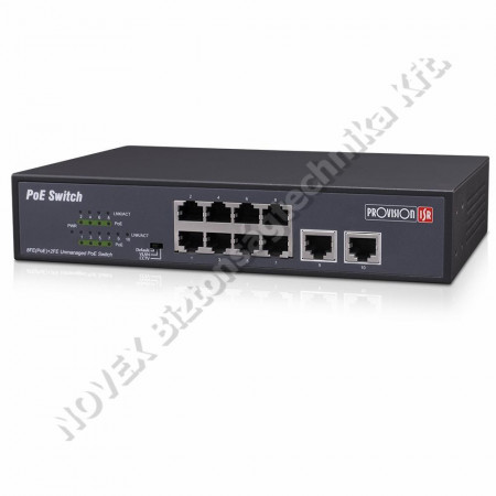 SWITCH - Provision - PR-PoES-08120C+2I 8 port PoE