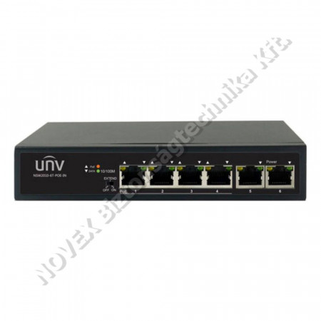 SWITCH - Uniview - NSW2010-6T-PoE-IN 6 port (4+2) PoE