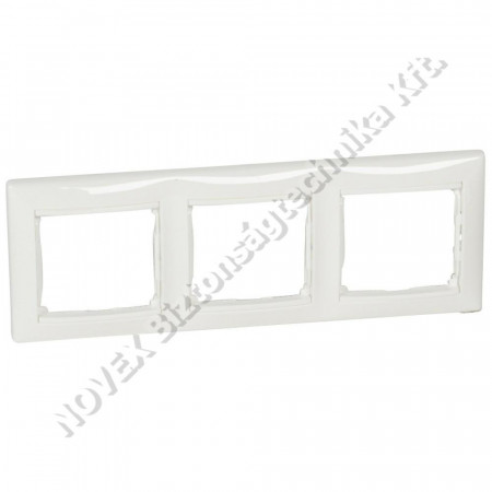SZERELVÉNY - Legrand - Valena keret 3-as, vízszintes fehér (774453)