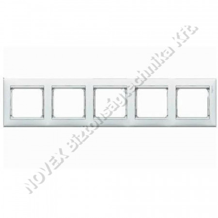 SZERELVÉNY - Legrand - Valena keret 5-ös, tetszőleges fehér (774455)