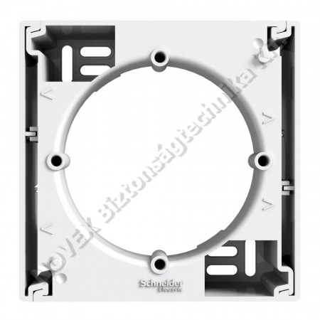 SZERELVÉNY - Schneider - ASFORA egyes Kiemelőkeret, fehér (EPH6100121)