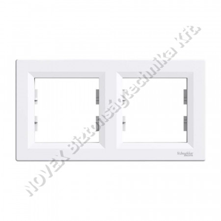 SZERELVÉNY - Schneider - ASFORA kettes keret, fehér (EPH5800221)