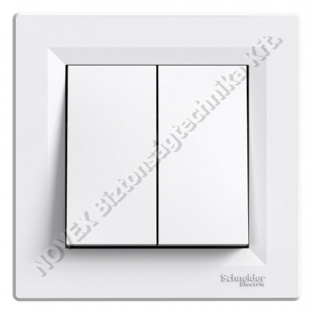 SZERELVÉNY - Schneider - ASFORA váltókapcsoló, rugós bekötés (EPH0600121)