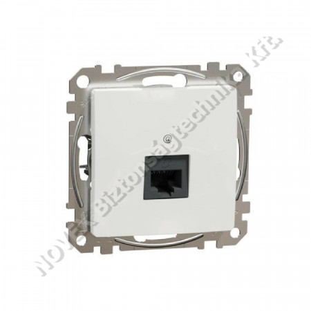 SZERELVÉNY - Schneider - Sedna ÚJ 1xRJ45 UTP Cat5e aljzat, fehér (SDD111451)