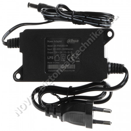 TÁPEGYSÉG - Dahua - PFM320D-EN Tápegység, DC 12V 2A
