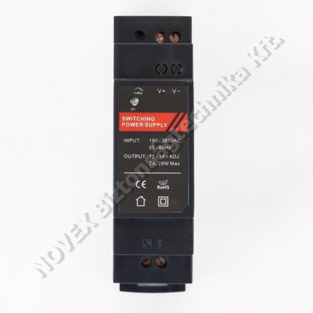 TÁPEGYSÉG - Dorcas - 12V-2A DR12024-01C DIN sines