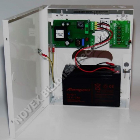 TÁPEGYSÉG - Makrai - 12V-4A ME.55-14/4ASW-KTEI táposztós,dobozolt