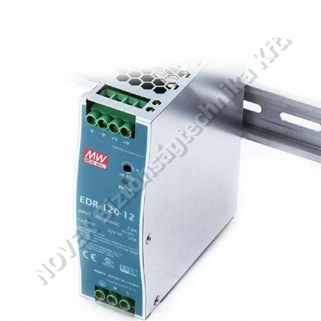 TÁPEGYSÉG - Meanwell - DIN sínre szerelhető kapcsolóüzemű tápegység, EDR-120-12