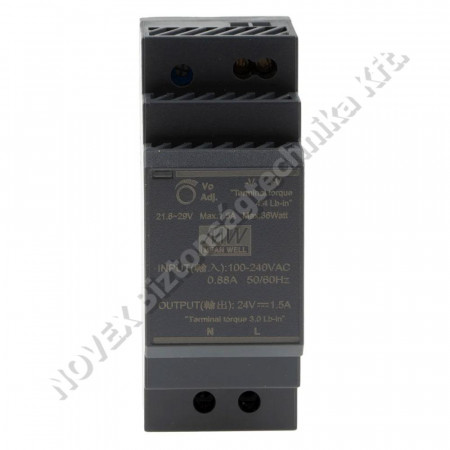 TÁPEGYSÉG - Meanwell - HDR-30-24 tápegység