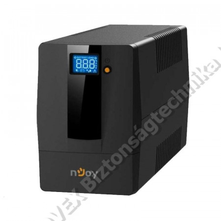 TÁPEGYSÉG - Njoy - Horus plus 800 (2 Schuko,line-interaktív,RJ11 védelem) PWUP-LI080H1-AZ01B)