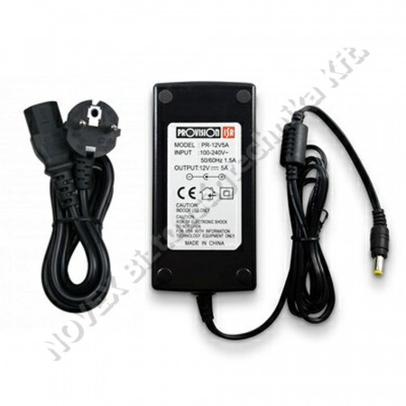 TÁPEGYSÉG - Provision - 12V-5A CCTV-rendszerekhez