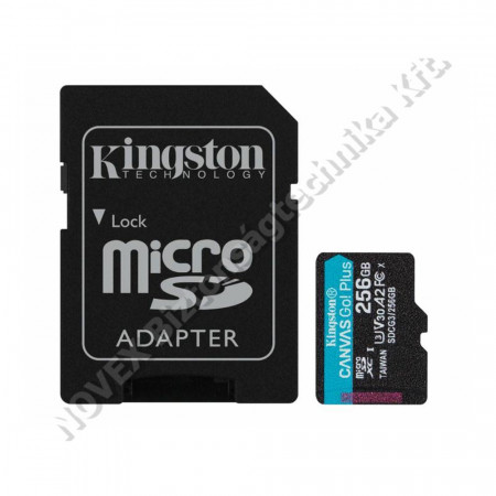 TÁRHELY - Kingston - SDCG3/256GB memóriakártya MicroSDXC