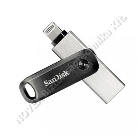 TÁRHELY - Sandisk - 128GB iXpand flash Drive Go Black/ Silver