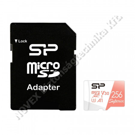TÁRHELY - Silicon - 256GB microSDXC Elite UHS-1 u1+adapter