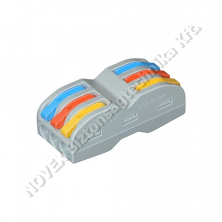 KIEGÉSZÍTŐ - Videosec - PCT-223  3x Gyorscsatlakozós vezeték toldó