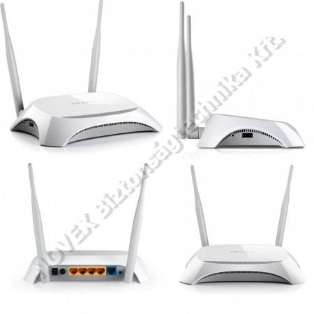 ROUTER - TPLink - TL-MR3420 3G/4G Modem+Wireless Router N-es 300Mbps