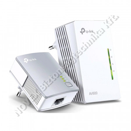 KIEGÉSZÍTŐ - TPLink - TL-WPA4220 KIT Powerline AV600 2x100Mbps+Wireless N-es 300Mbps