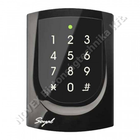 KÁRTYAOLVASÓ - Soyal - AR-725H fekete vezérlő