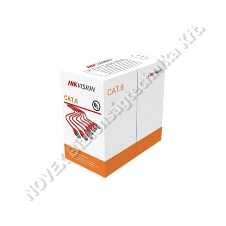LAN KÁBEL - Hikvision - UTP Cat6E DS-1LN6-UU fali, 305m-es