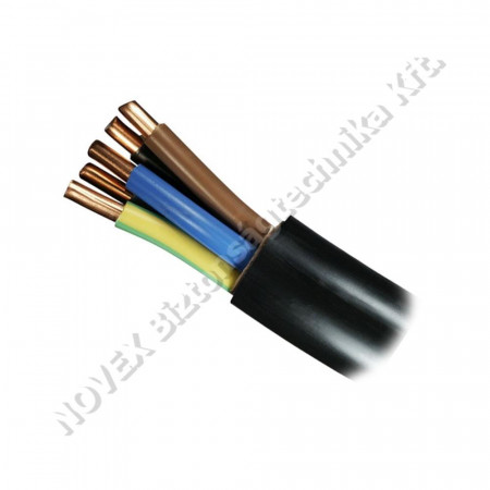 VEZETÉK - Villany - NYY-J 5x10 RE fekete (0) 0,6/1kV erőátviteli kábel