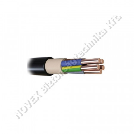 VEZETÉK - Villany - NYY-J 5x2,5 RE fekete (0) 0,6/1kV erőátviteli kábel