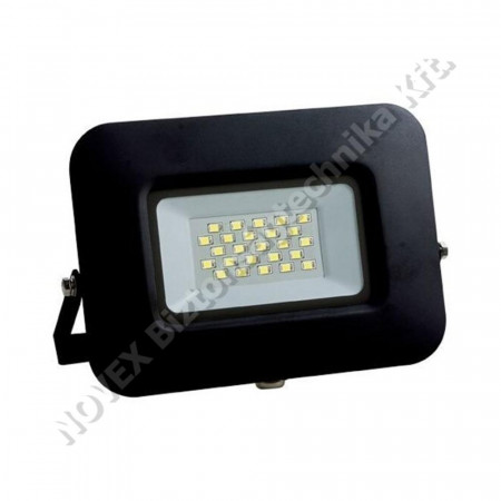 VILÁGÍTÁS - N/A - OPTFL5884 LED reflektor 20W 4500K fekete Optinica Epistrar Chip Set