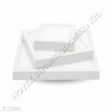 VILÁGÍTÁS - Vtac - 18W felületre szerelhető négyszög LED Panel 4000K 4920