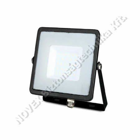 VILÁGÍTÁS - Vtac - 30W LED reflektor Samsung chip fekete 4000K PRO401