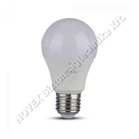 VILÁGÍTÁS - VTAC - 8,5W LED izzó Samsung chipE27 A60 4000K  (21229)