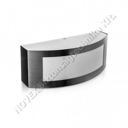 VILÁGÍTÁS - VTAC - Kerti fali lámpa E27 foglalattal ezüst IP44 - 7513 V-TAC