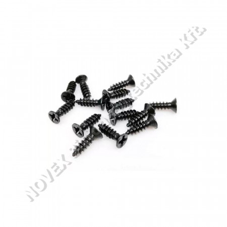 WPC - WPC DECK - goodwood™ rozsdamentes rögzíto csavar - 4x30mm -fekete - 50db/csomag