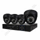 KAMERA SZETT - Longse - XVRT3004D4MB200 AHD kit, DVR + 4db 2MP kompakt kamera 3,6mm